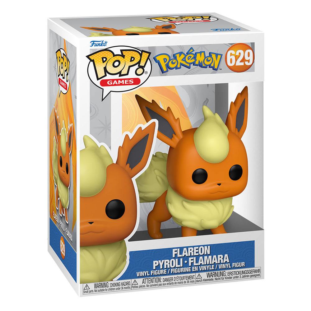 Funko POP! Pokemon: Flareon Pyroli Flamara (629) - NUOVO - immagine 2