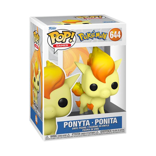 Funko POP! Pokemon: Ponyta (644) - NUOVO - immagine 2