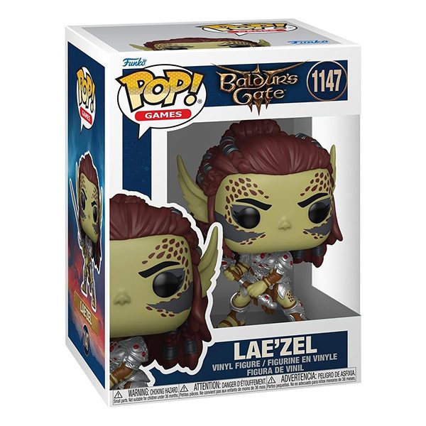 Funko POP! Baldur's Gate 3: Lae'zel w/Sword (1147) - NUOVO - immagine 2