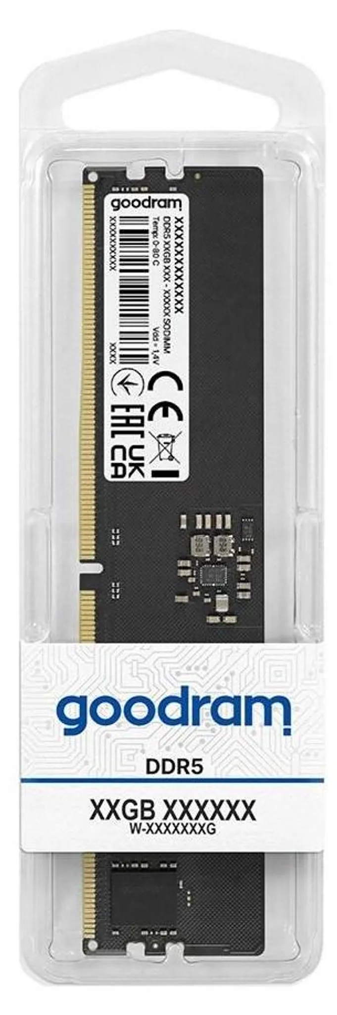 MEMORIE RAM DDR5 Goodram DIMM 32GB 5600 MHz GR5600D564L46/32G - immagine 2