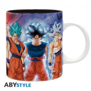 Dragon Ball Super Tazza 320ml Subli: Goku Transformatons