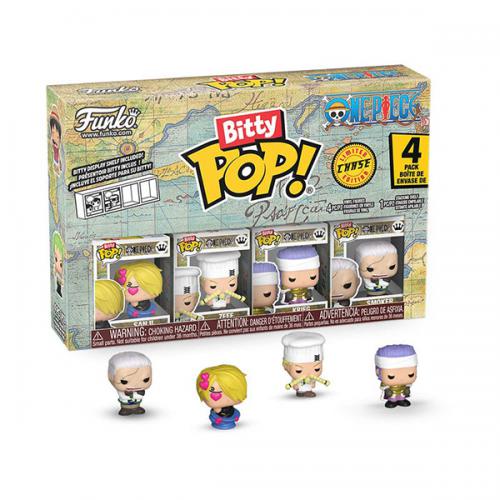 Funko Bitty POP! 4 Pack One Piece: Sanji - NUOVO