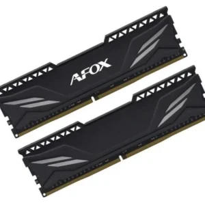 MEMORIE RAM DDR4 AFOX GAMING KIT 16GB 2X8GB 3200MHZ CL16 XMP2 BLACK AFLD416PH1CADB