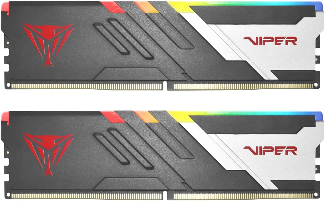RAM DDR5 Patriot Memory Viper Venom KIT 32GB 2x16GB 6000MHz RGB CL30 XMP EXPO PVVR532G600C30K