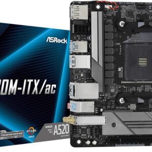 SCHEDA MADRE Asrock A520M-ITX/ac Socket AM4 micro ATX (A520M-ITX/AC)