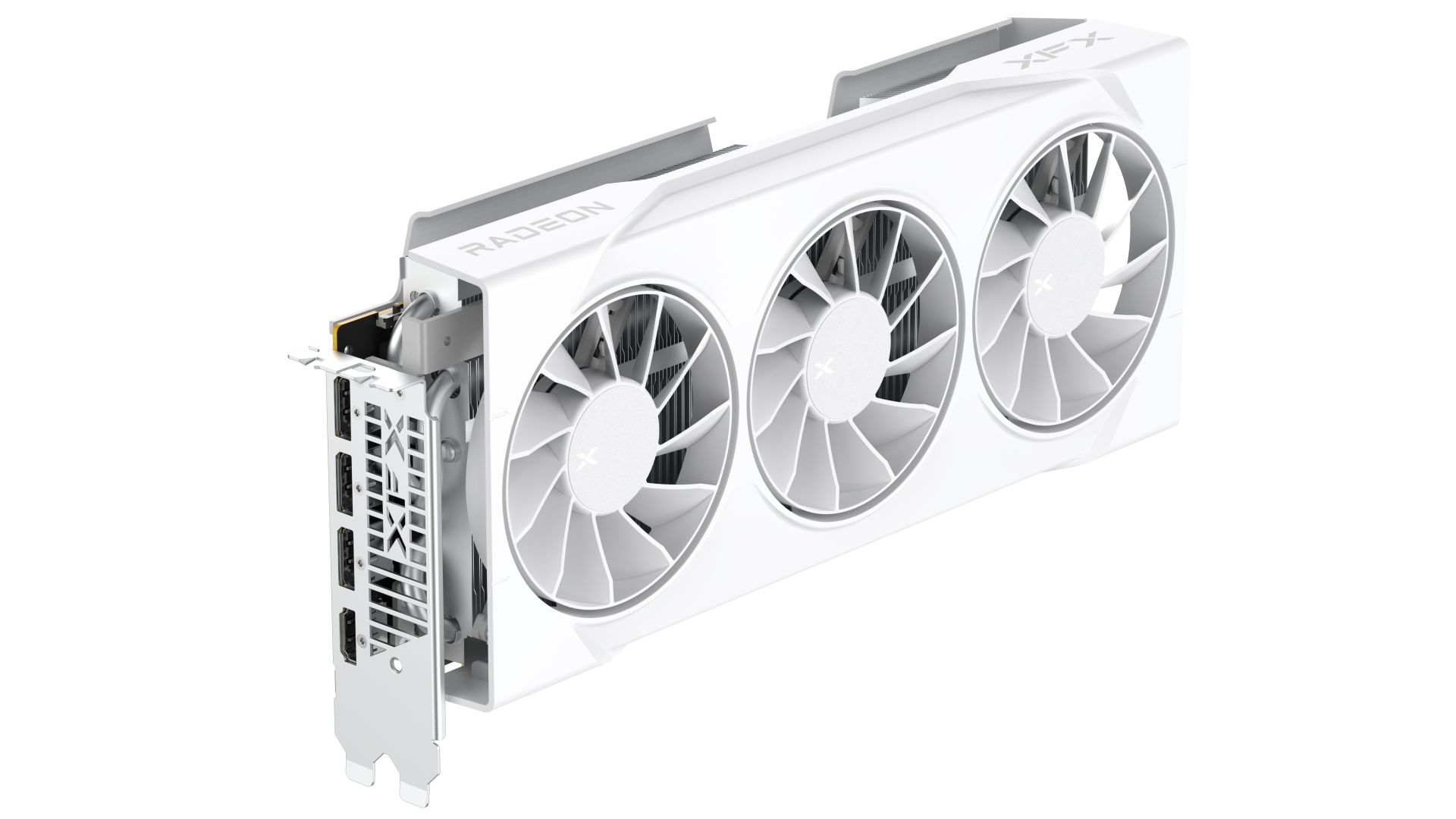 SCHEDA VIDEO XFX AMD RADEON RX 9070 SWIFT WHITE OC 16 GB GDDR6 - immagine 4