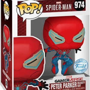 Funko Pop! Games Marvel: Spider-Man Peter Parker Velocity Suit (974) - NUOVO