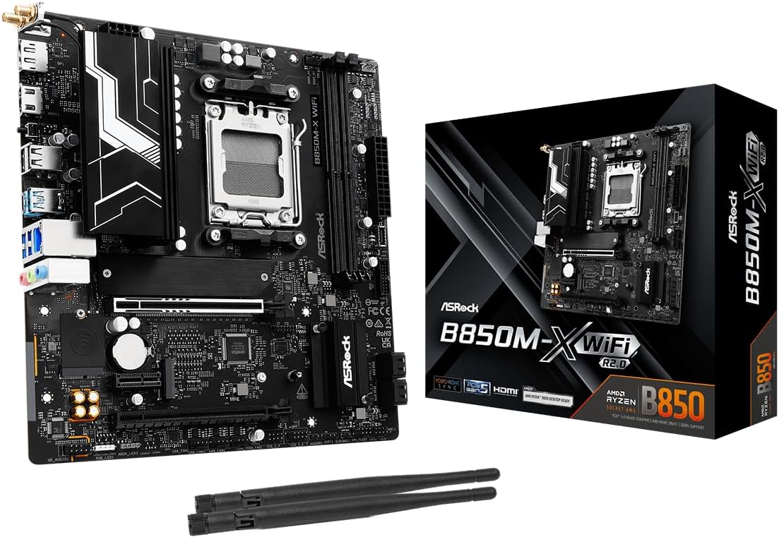 SCHEDA MADRE Asrock B850M-X WiFi R2.0 Socket AM5 micro ATX