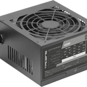 ALIMENTATORE  POWER SUPPLY Tacens Anima APB650 650W 24-pin ATX Black 80+ BRONZE (TACANIMA-APB650)