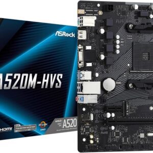 SCHEDA MADRE Asrock A520M-HVS Socket AM4 micro ATX (A520M-HVS)
