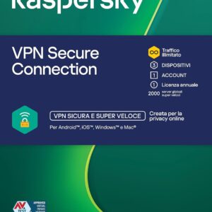 ANTIVIRUS KASPERSKY SEC2 3DEV 1Y SLIM SIERRA BS IT VPN SECURE