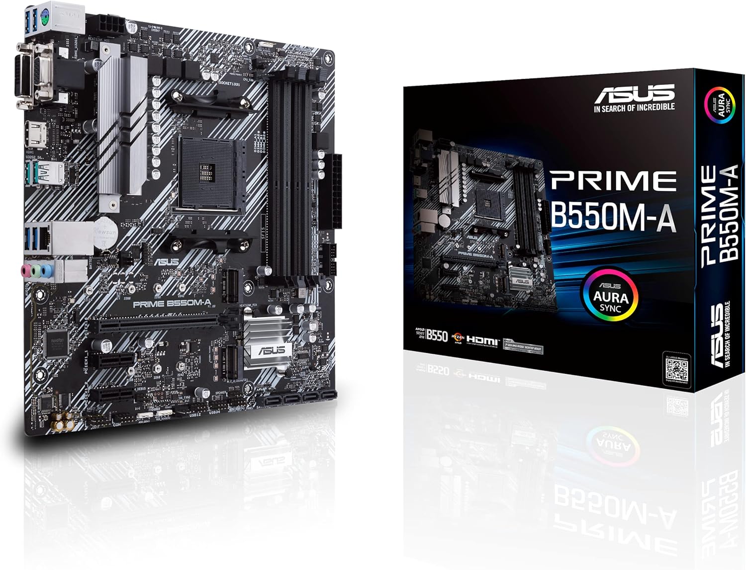 SCHEDA MADRE ASUS PRIME B550M-A Socket AM4 micro ATX (90MB14I0-M0EAY0)