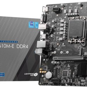 SCHEDA MADRE MSI PRO H610M-E DDR4 SOCKET 1700 micro ATX