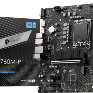 SCHEDA MADRE MSI PRO B760M-P DDR4 SOCKET 1700 micro ATX