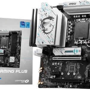 SCHEDA MADRE MSI B760M GAMING PLUS WIFI SOCKET 1700 micro ATX