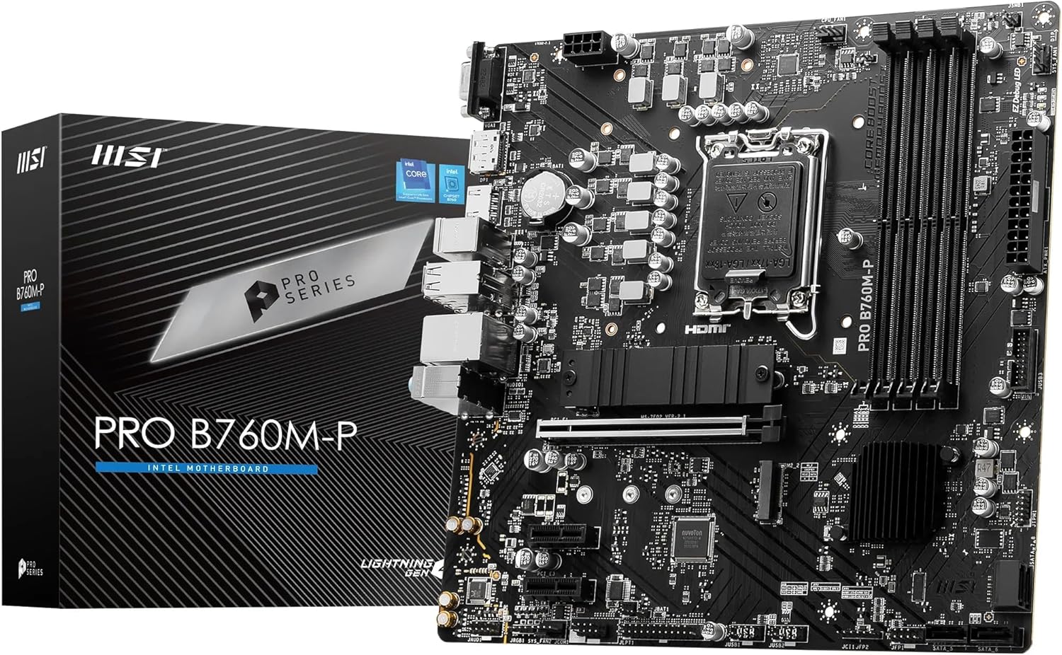 SCHEDA MADRE MSI PRO B760M-P SOCKET 1700 micro ATX
