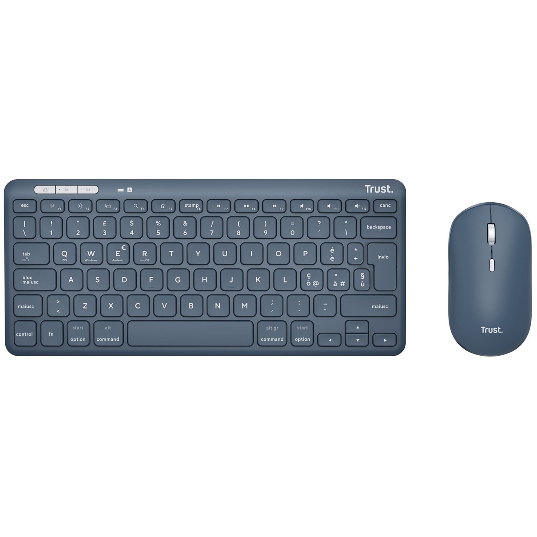 KIT Tastiera + Mouse TRUST LYRA WL KB&MOUSE IT