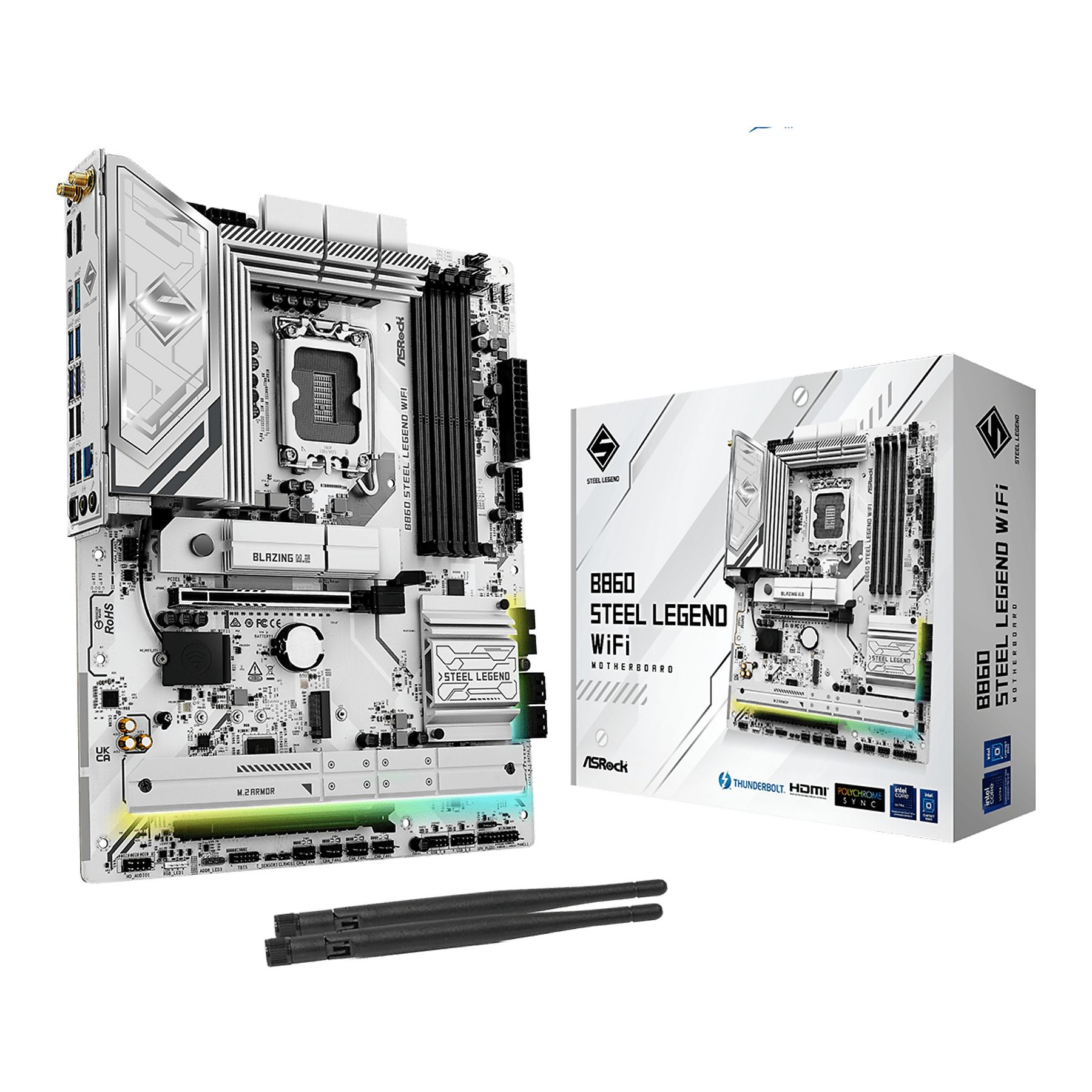 SCHEDA MADRE Asrock B860 Steel Legend WiFi SOCKET 1851 ATX