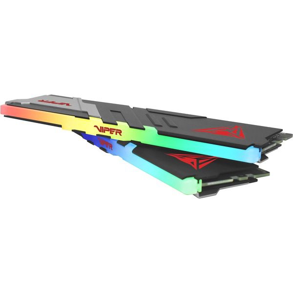 MEMORIE RAM DDR5 Patriot Memory Viper Venom KIT 64GB 2x32GB DDR5 6000 MHz RGB XMP/EXPO PVVR564G600C30K - immagine 2
