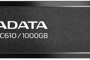 SSD PEN DRIVE ADATA SC610 1TB USB Type-A 3.2 Gen 2 (3.1 Gen 2) Black SC610-1000G-CBK/RD