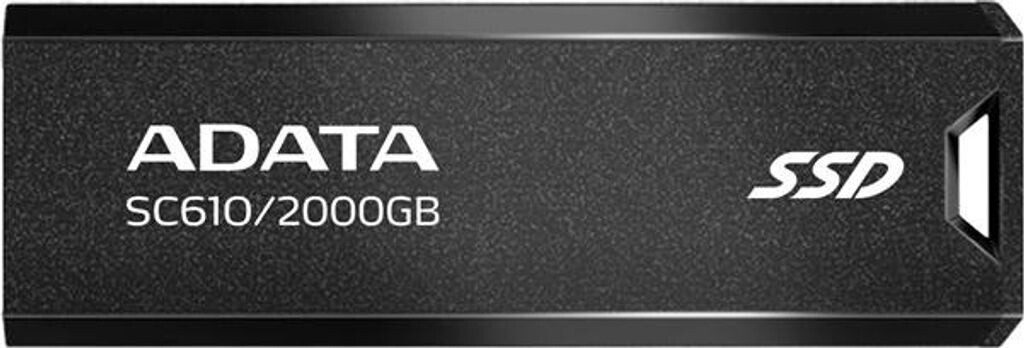 SSD ADATA SC610 USB PEN DRIVE 2TB USB Type-A 3.2 Gen 2 (3.1 Gen 2) Black - immagine 2
