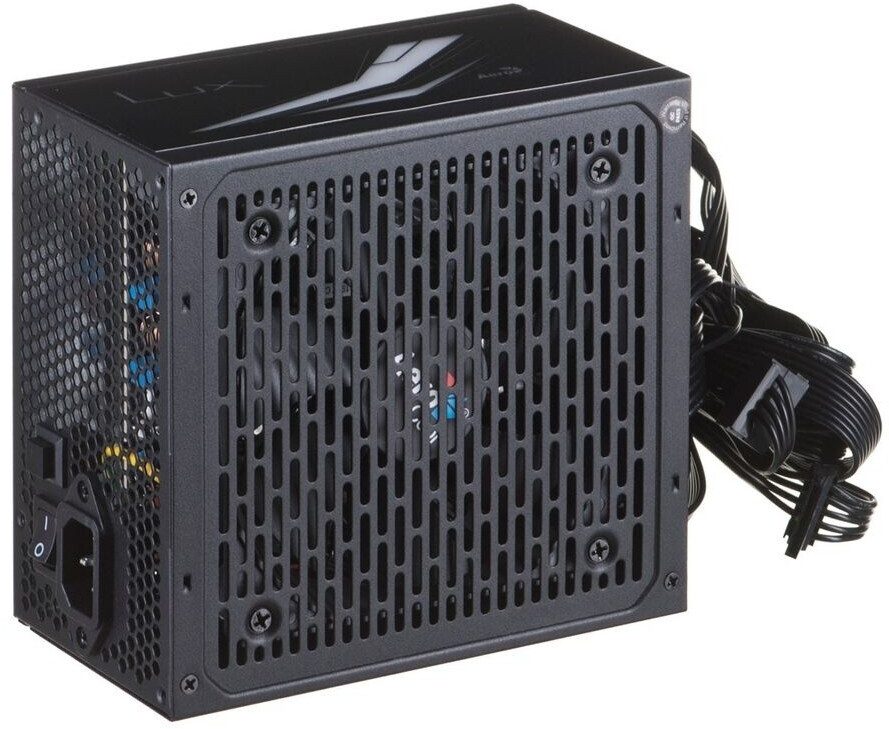 ALIMENTATORE POWER SUPPLY Aerocool Lux RGB 550M 550W Black 80+ BRONZE (AEROPGSLUXRGB-550) - immagine 5