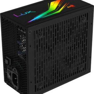 ALIMENTATORE POWER SUPPLY Aerocool Lux RGB 550M 550W Black 80+ BRONZE (AEROPGSLUXRGB-550)