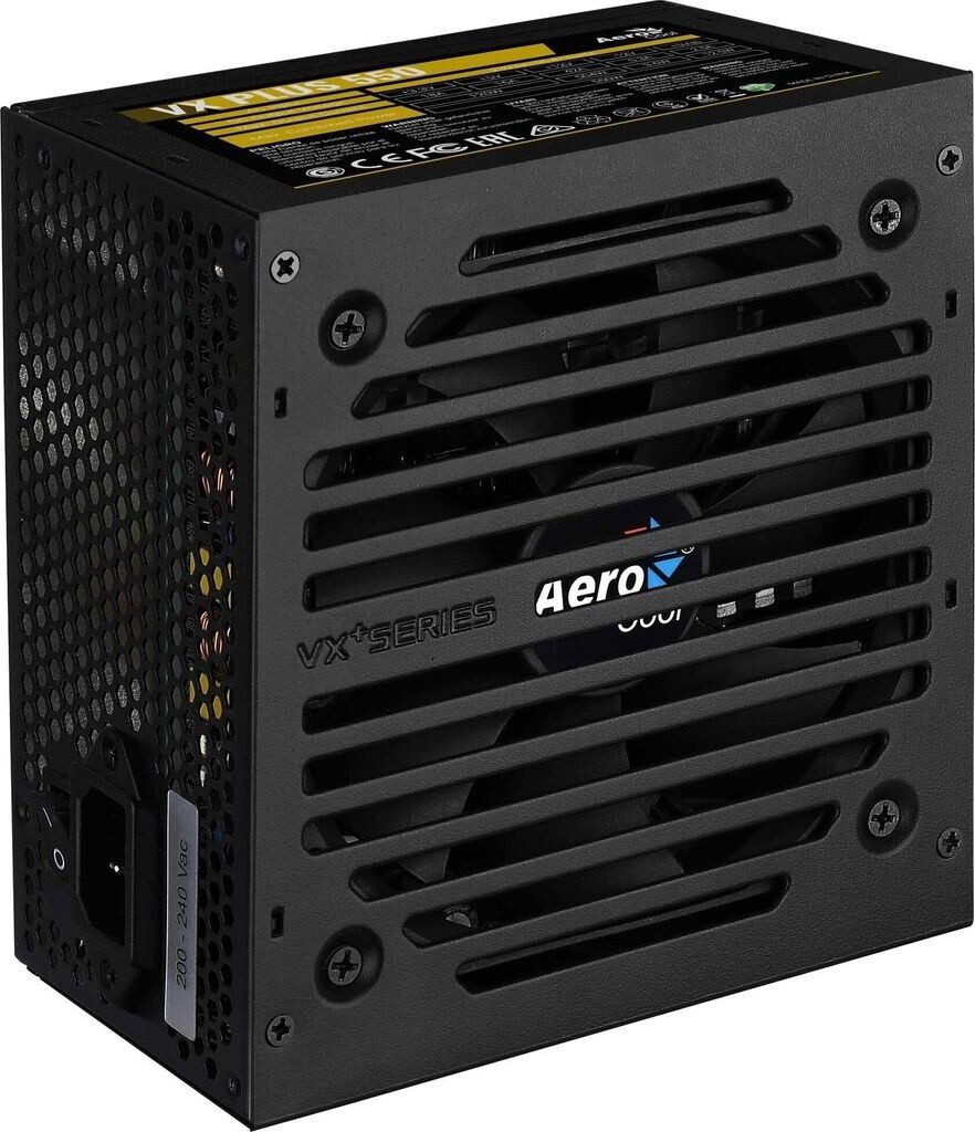 ALIMENTATORE POWER SUPPLY Aerocool VX PLUS 650 650W 20+4 pin ATX Black (AEROVX-650PLUS) - immagine 5