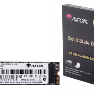 SSD AFOX ME300 512GB M.2 PCI-EX4 TLC 1,7 GB/S NVME - ME300-512GN