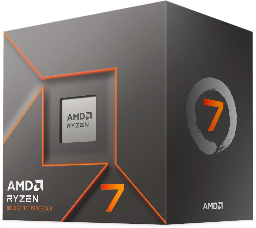CPU AMD Ryzen 7 8700F 8 CORE 4.1 GHz 16 MB L3 Box SOCKET AM5 100-100001590BOX