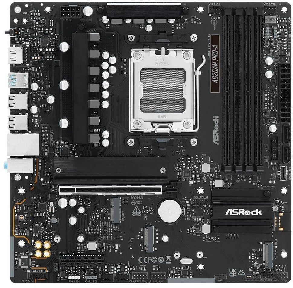 SCHEDA MADRE ASROCK A620AM PRO-A SOCKET AM5 - immagine 4