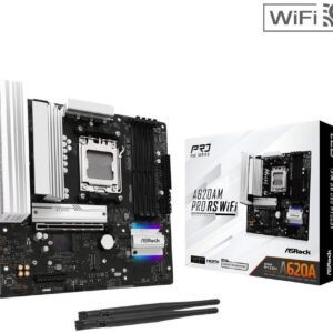 SCHEDA MADRE Asrock A620AM Pro RS WiFi Socket AM5 micro ATX
