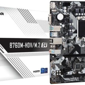 SCHEDA MADRE Asrock B760M-HDV/M.2 D4 SOCKET 1700 micro ATX