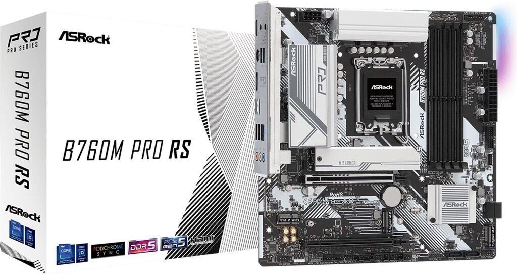 SCHEDA MADRE Asrock B760M Pro RS SOCKET 1700 micro ATX