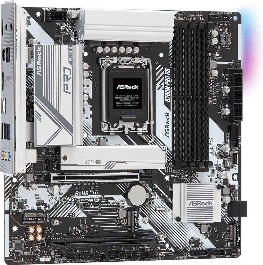 SCHEDA MADRE Asrock B760M Pro RS SOCKET 1700 micro ATX - immagine 3