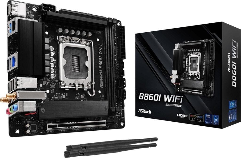 SCHEDA MADRE Asrock B860I WiFi SOCKET 1851 mini ITX