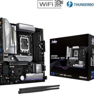 SCHEDA MADRE Asrock B860M LiveMixer WiFi SOCKET 1851 micro ATX