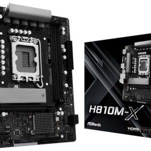 SCHEDA MADRE ASRock H810M-X SOCKET 1851