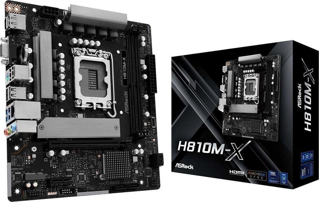 SCHEDA MADRE ASRock H810M-X SOCKET 1851