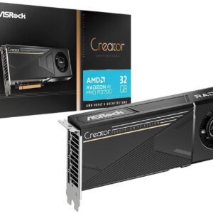 SCHEDA VIDEO ASRock Radeon AI PRO R9700 Creator 32GB