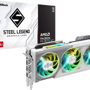 SCHEDA VIDEO ASRock AMD Radeon RX 9070 XT Steel Legend 16 GB