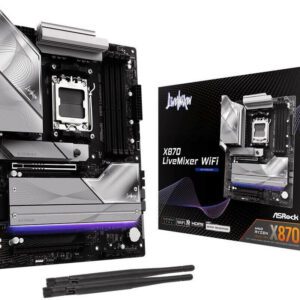 SCHEDA MADRE Asrock X870 LiveMixer WiFi AMD X870 Socket AM5 ATX