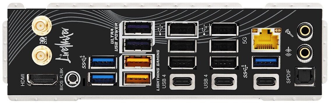 SCHEDA MADRE Asrock X870 LiveMixer WiFi AMD X870 Socket AM5 ATX - immagine 2