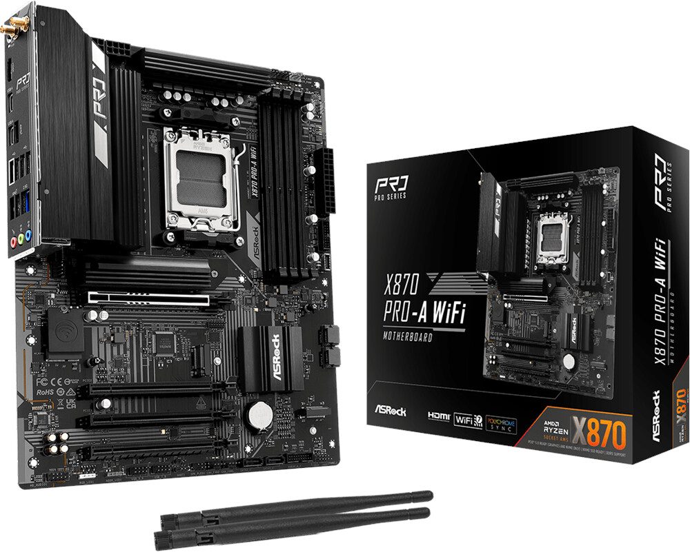 SCHEDA MADRE Asrock X870 Pro-A WiFi Socket AM5 ATX