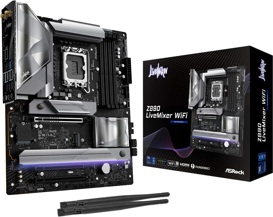 SCHEDA MADRE ASRock Z890 LiveMixer WiFi SOCKET 1851