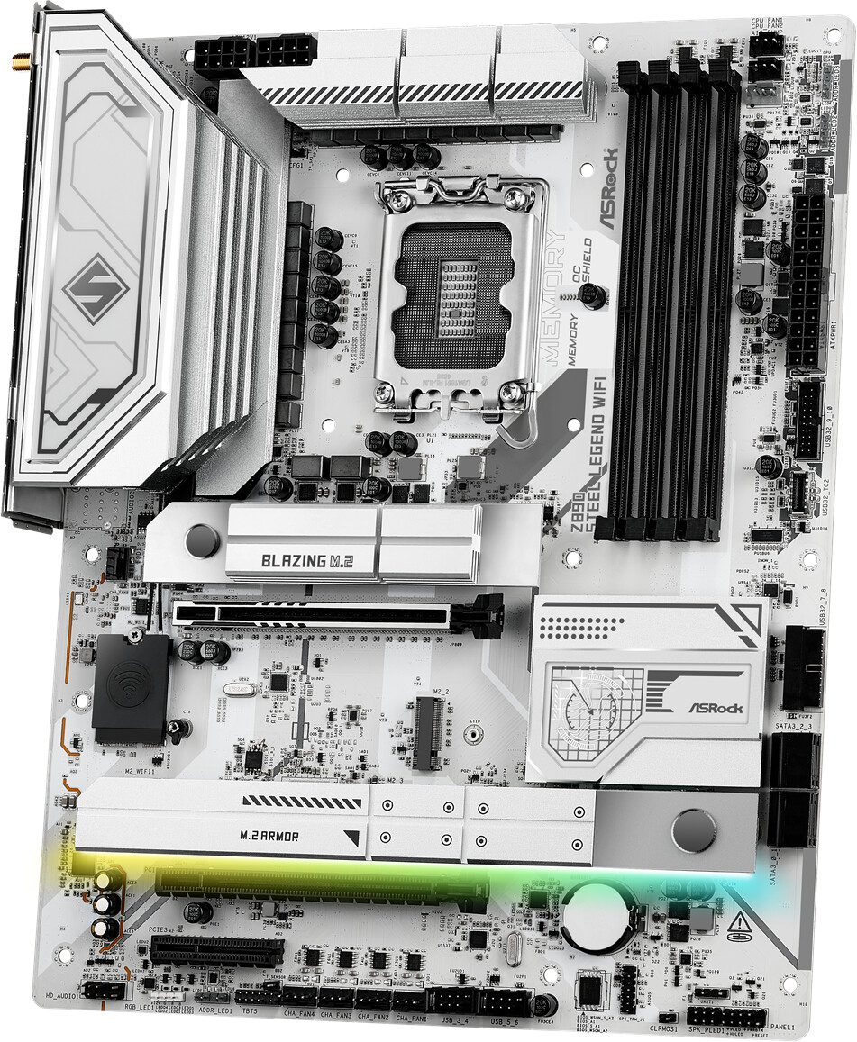 SCHEDA MADRE ASRock Z890 Steel Legend WiFi SOCKET 1851 - immagine 3