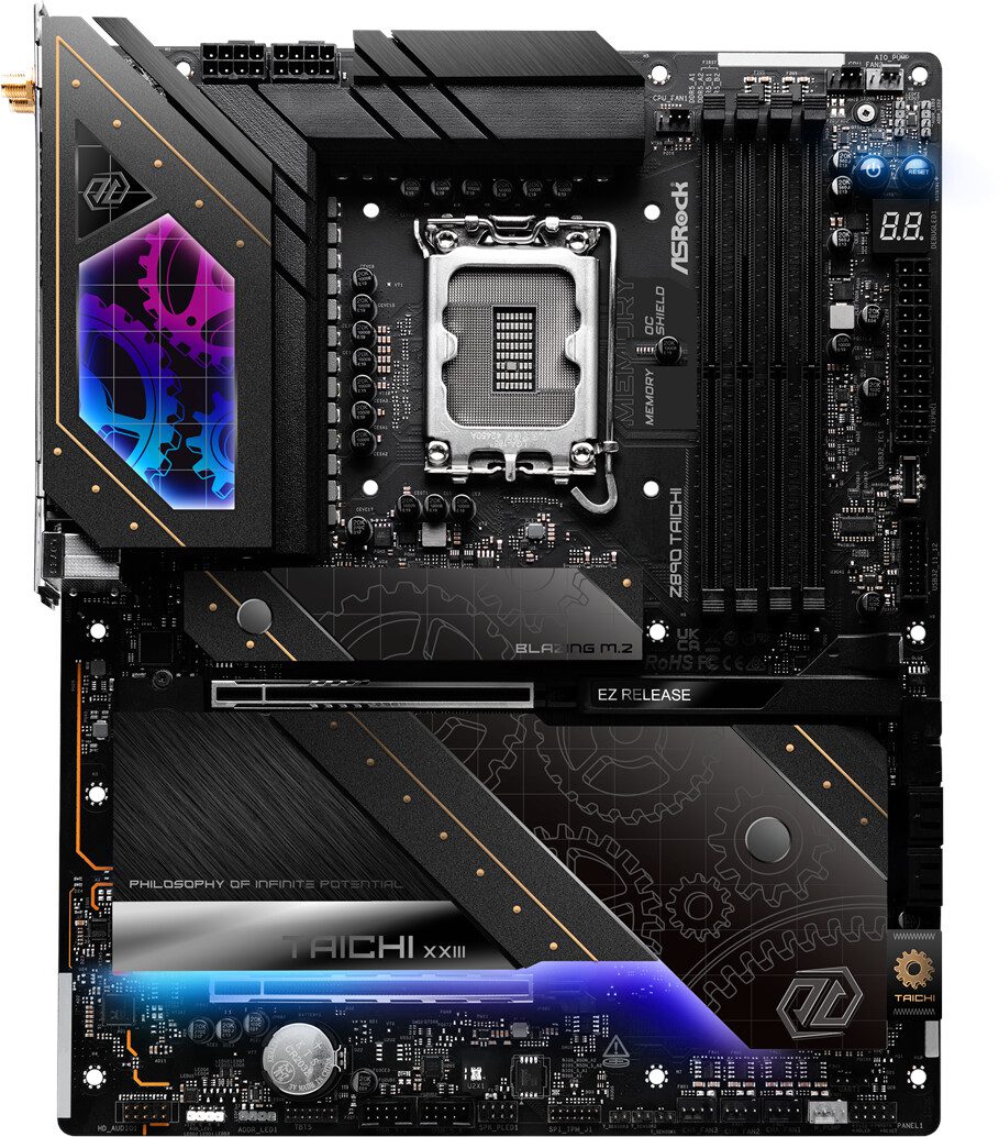 SCHEDA MADRE Asrock Z890 Taichi SOCKET 1851 ATX - immagine 3