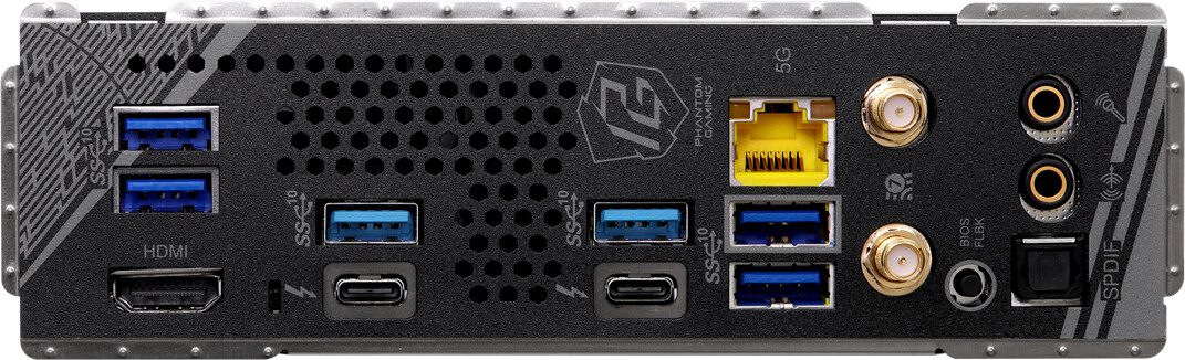 SCHEDA MADRE Asrock Phantom Gaming Z890I Nova WiFi SOCKET 1851 mini ITX - immagine 2