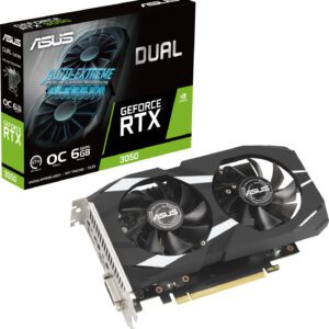 SCHEDA VIDEO ASUS NVIDIA GeForce RTX 3050 DUAL OC 6 GB GDDR6