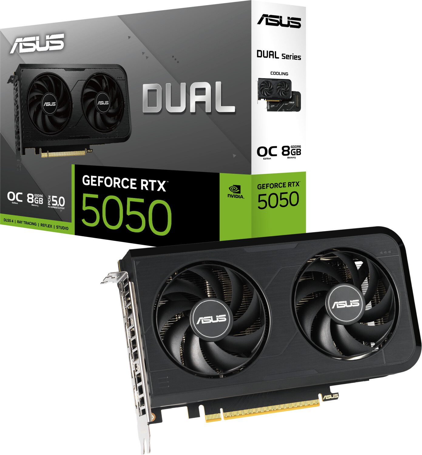 SCHEDA VIDEO ASUS NVIDIA GeForce RTX 5050 8 GB DUAL OC